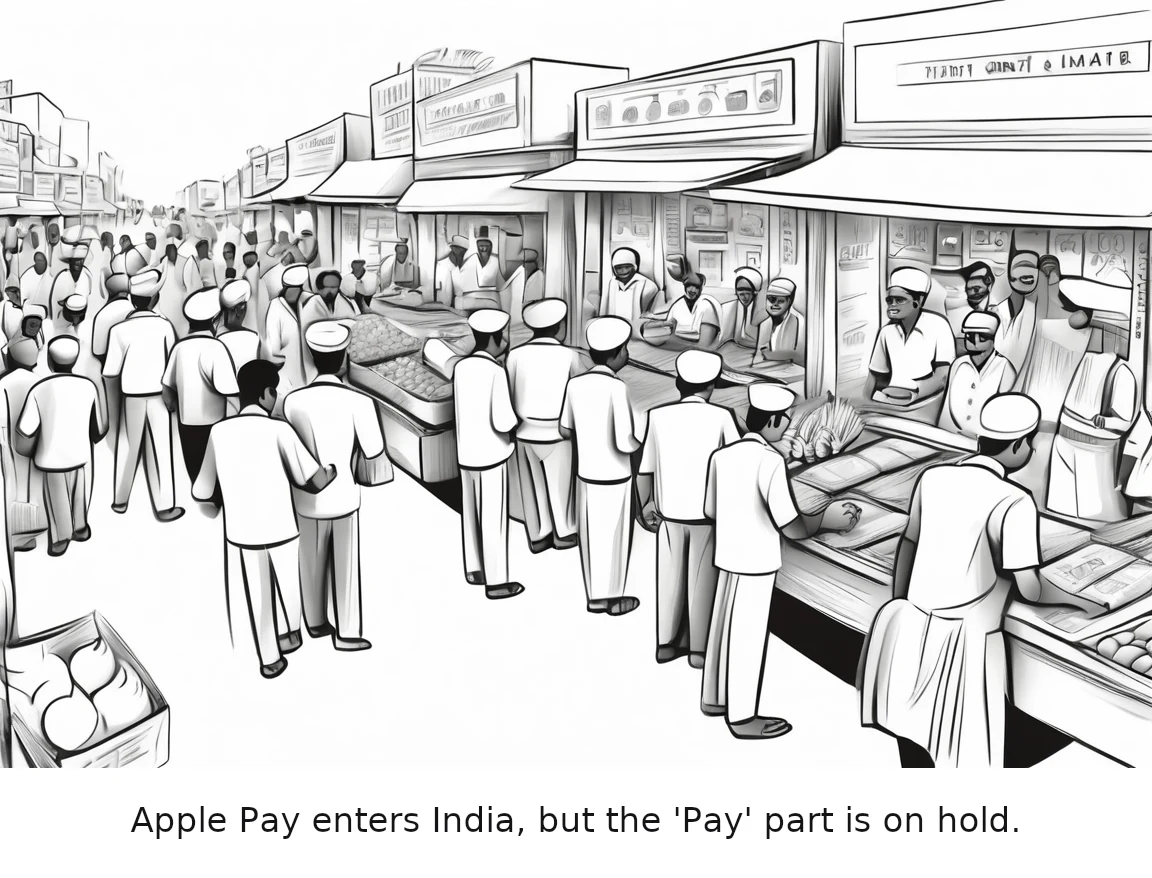 Apple Pay enters India, but the 'Pay' part is on hold.
