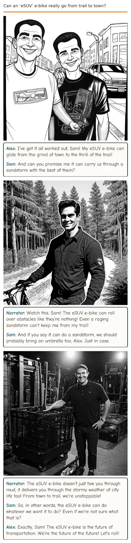Can an ‘eSUV’ e-bike really go from trail to town?