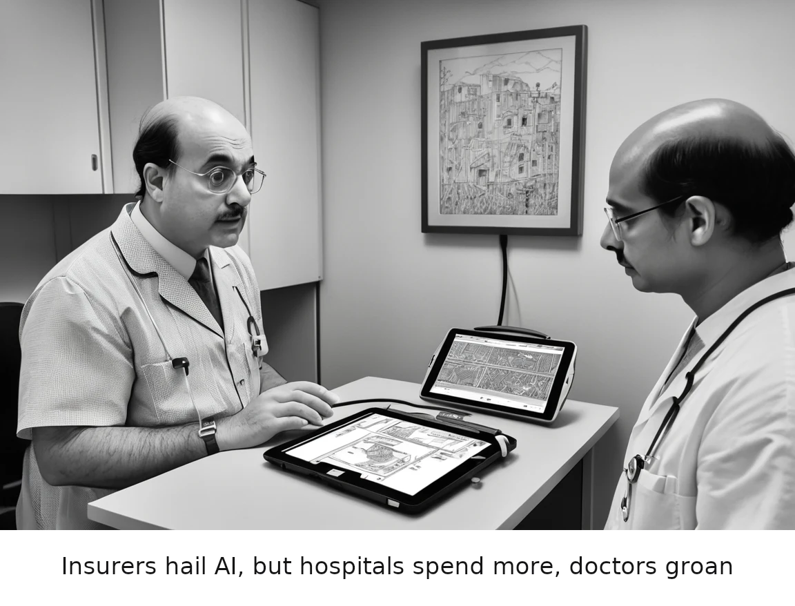 Insurers hail AI, but hospitals spend more, doctors groan
