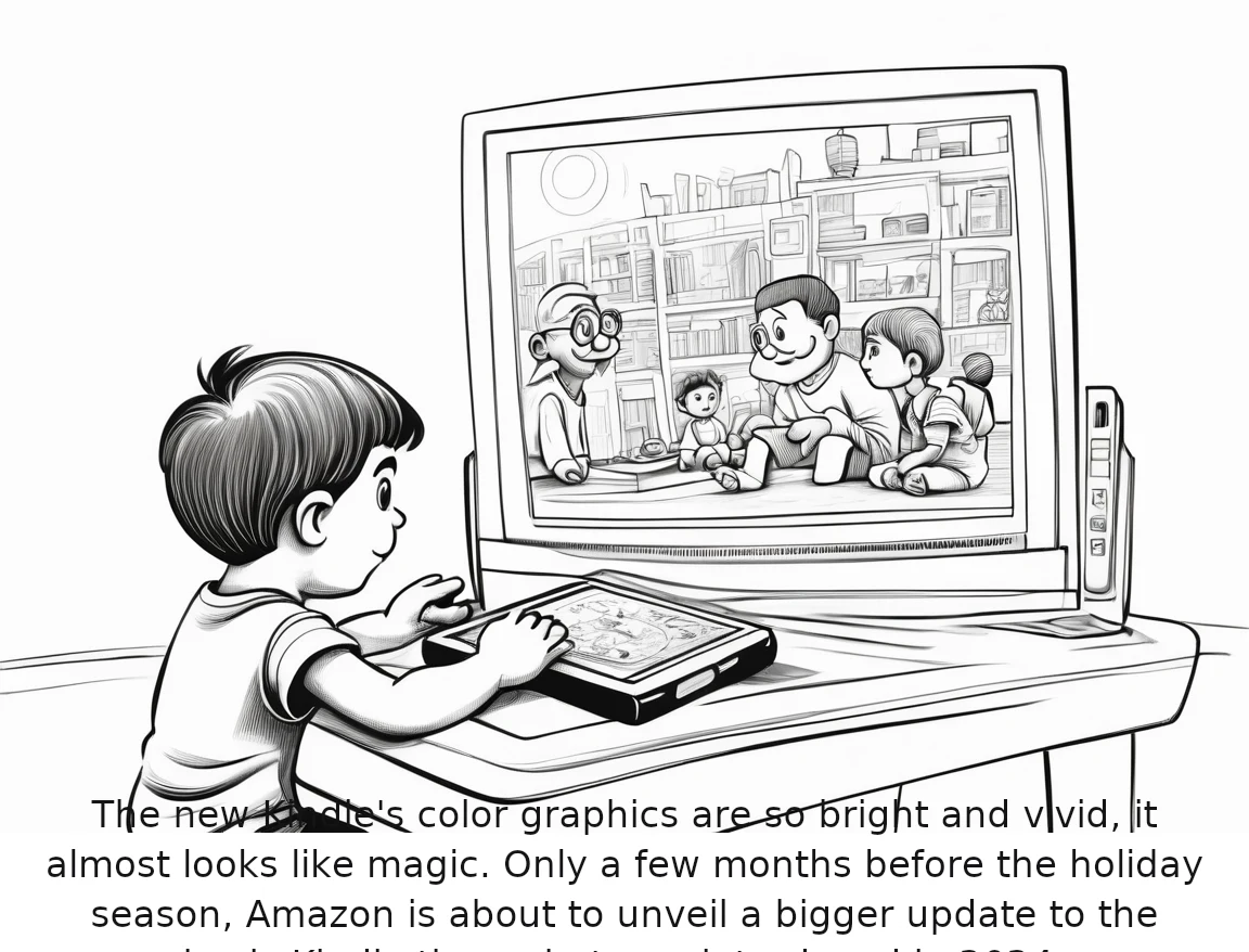 The new Kindle's color graphics are so bright and vivid, it almost looks like magic. Only a few months before the holiday season, Amazon is about to unveil a bigger update to the basic Kindle than what was introduced in 2024.