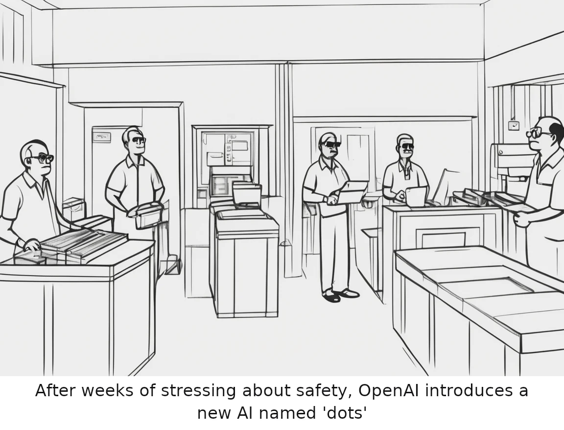 After weeks of stressing about safety, OpenAI introduces a new AI named 'dots'