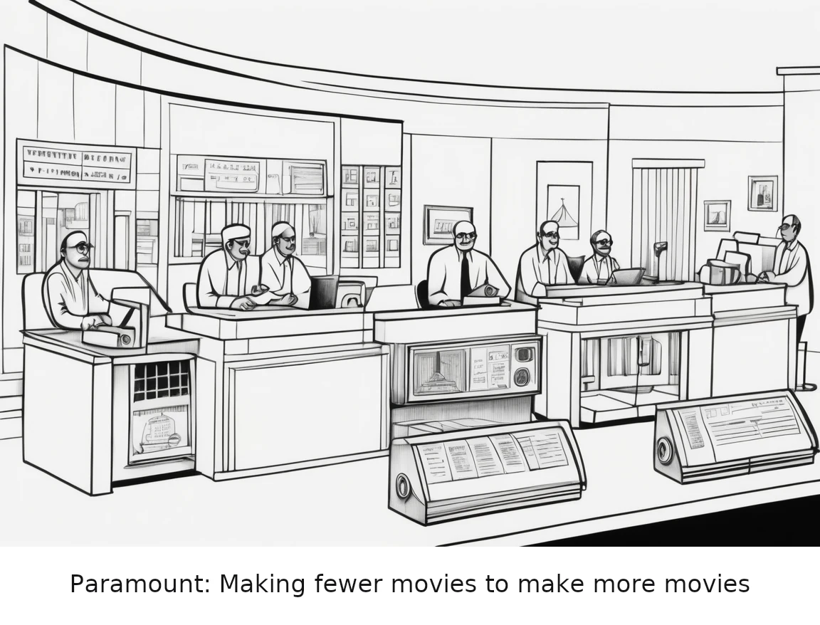 Paramount: Making fewer movies to make more movies