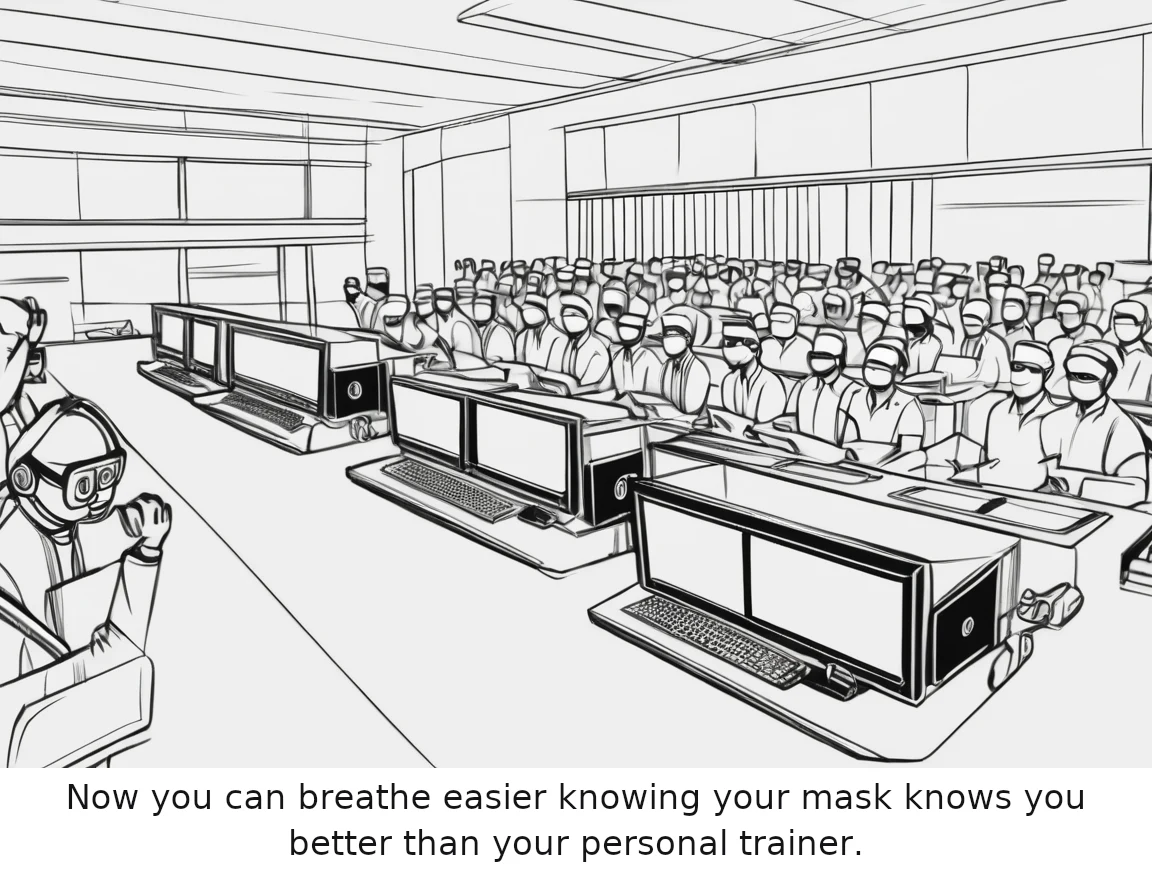Now you can breathe easier knowing your mask knows you better than your personal trainer.