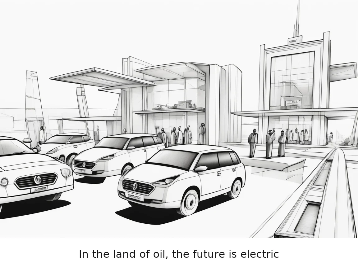 In the land of oil, the future is electric