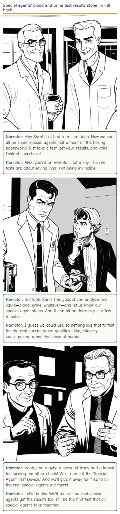 Special agents' blood and urine test results stolen in FBI hack