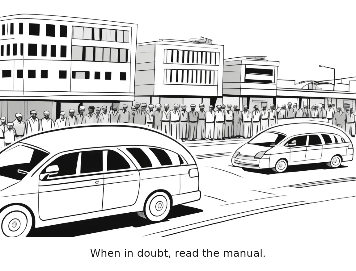 When in doubt, read the manual.