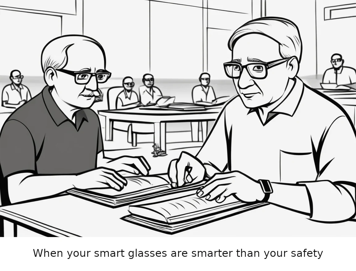 When your smart glasses are smarter than your safety
